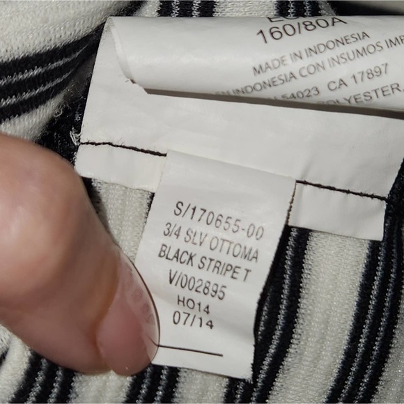 Old Navy Black Stripe Sheath Dress Size XS - Picture 6 of 8